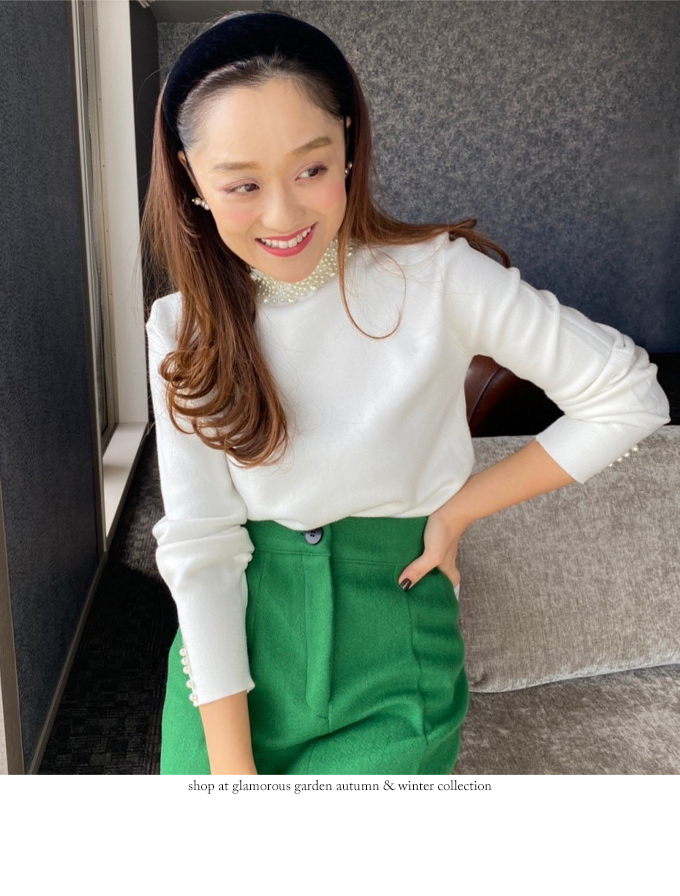 ヒューエルミュージアム　パールニット ヒューエルミュージアムパールニット