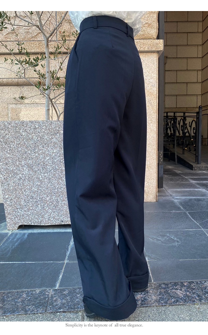 タックワイドパンツ【7h-831-04722】