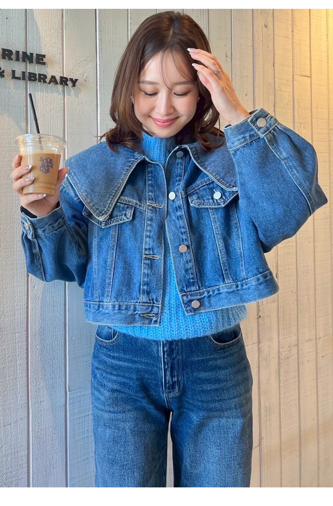 ⭐️100% a hundred percent ⭐️デニムジャケット 以前からデニムが好きです！ 特に「Levi's」ヴィンテージデニムが