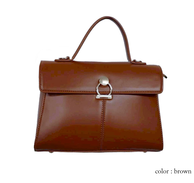 レトロフラップ2wayバッグ【7f-831-05915】