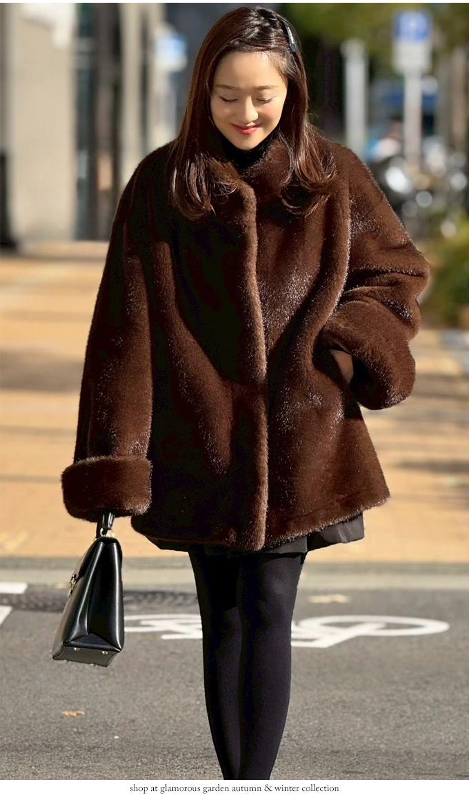 リアルライクファーコート【7f-831-06044】