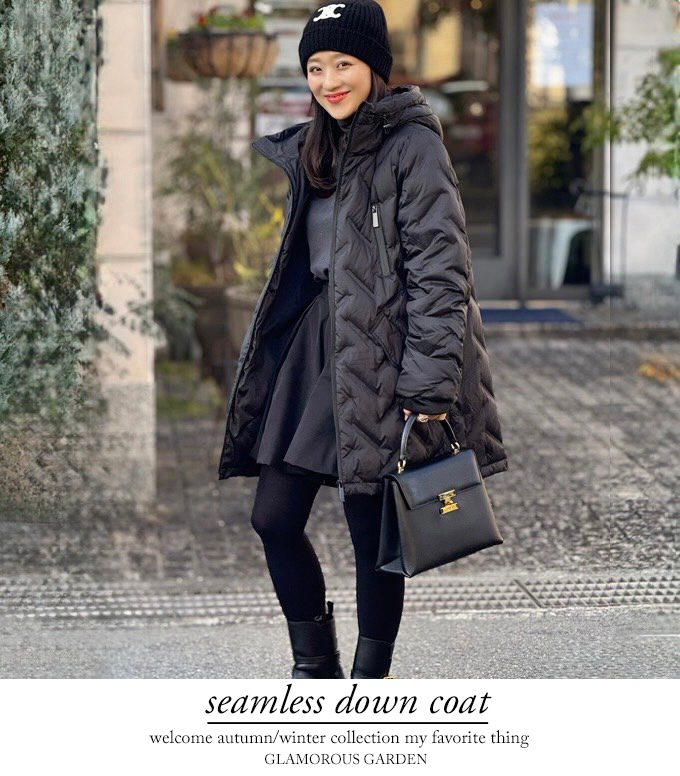 シームレスダウンコート【7h-146-07707】