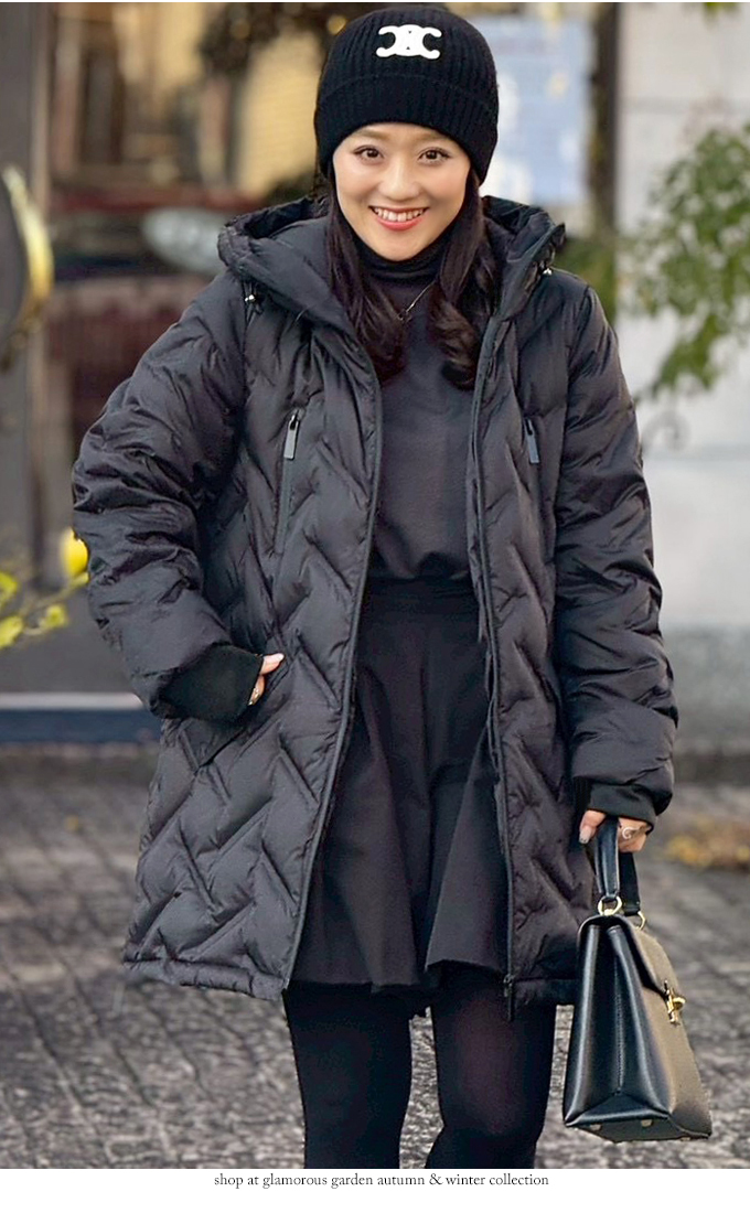 シームレスダウンコート【7h-146-07707】