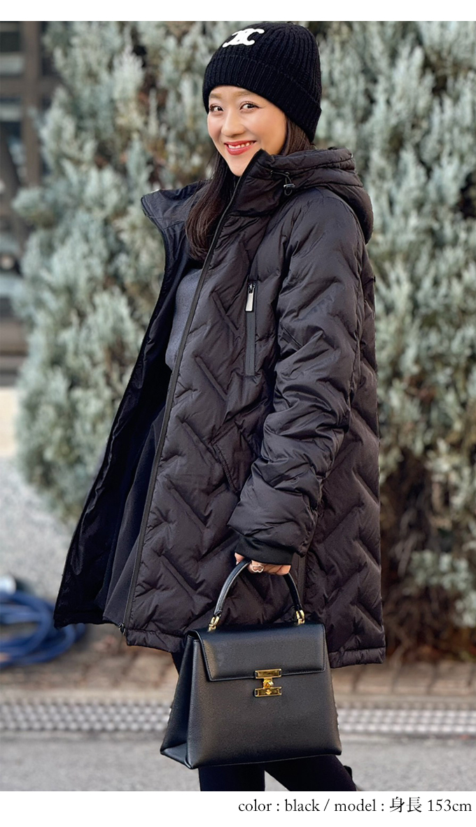 シームレスダウンコート【7h-146-07707】