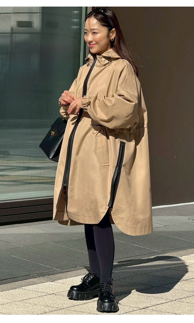 防水加工コクーンマウンテンコート【7e-174-02408】